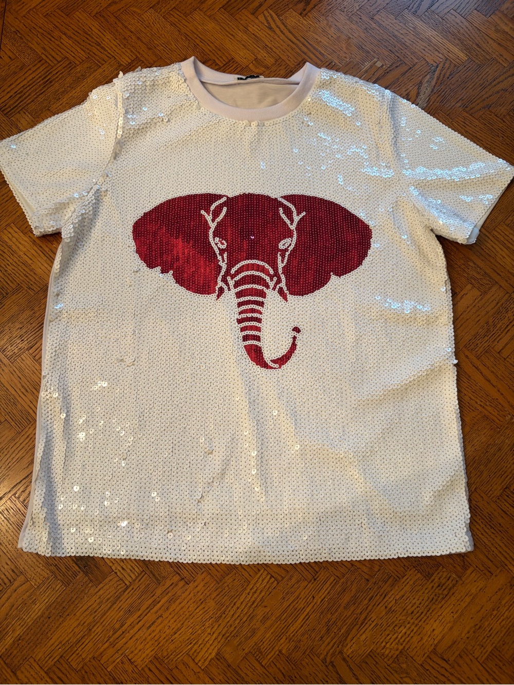 University of Alabama sequin tee.